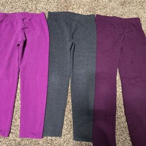 *Size 6* Jumping Beans* Softest Legging* Bundle Of 3 Differenr Colors*